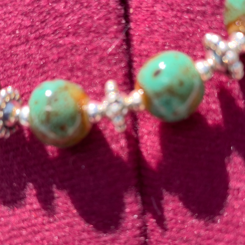 Chinese Ceramic Bead Necklace